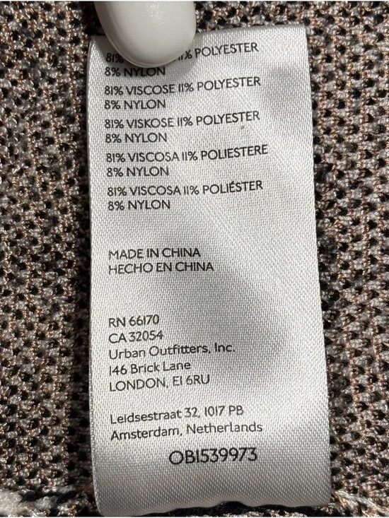 Anthropologie Maeve Sarah Gordon Maria Mock Neck Sweater Tank Size Large Moth - Picture 7 of 9